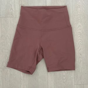 lululemon align 6” biker shorts